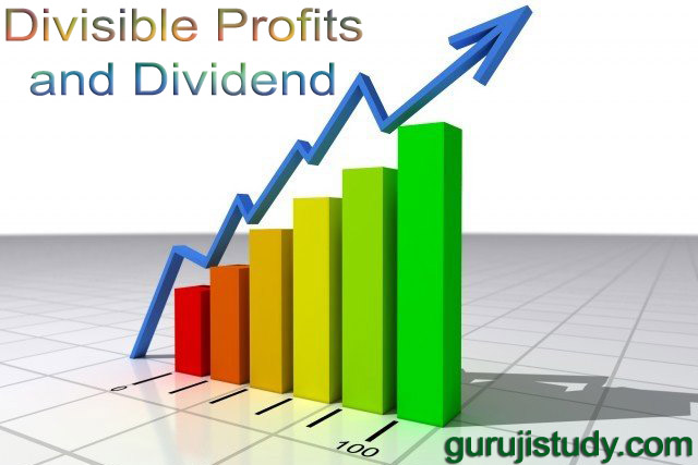 BCom 3rd Year Divisible Profits and Dividends Notes Study Material